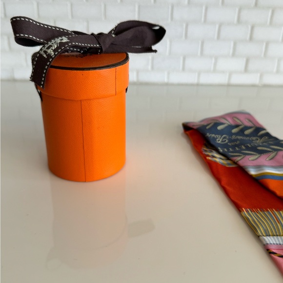 Hermes Multicolor Twilly Scarf - Picture 2 of 2